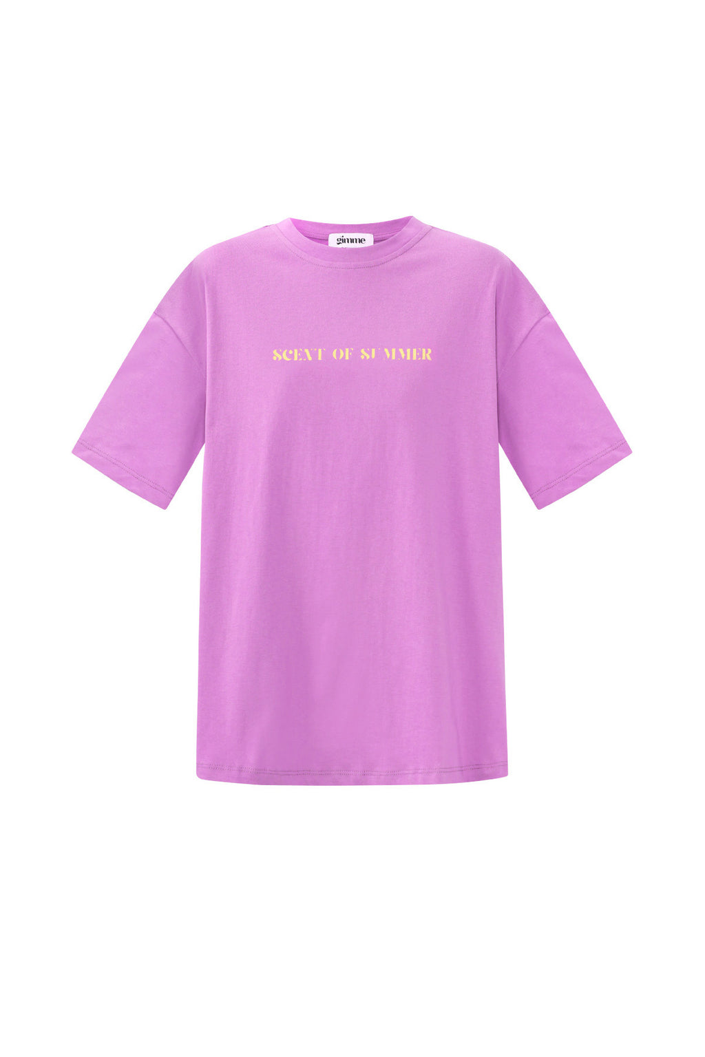 Cotone Maglietta Donna Casual Lettere