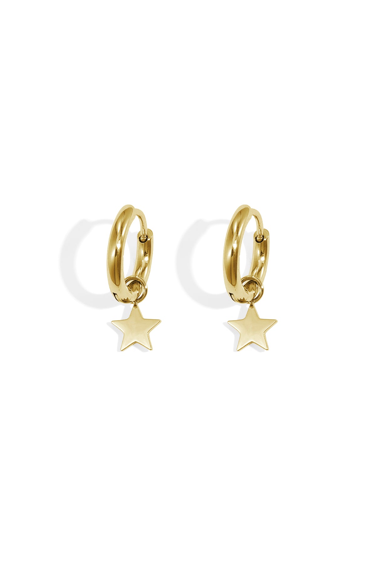 Orecchini Stella Silver Color Stainless Steel