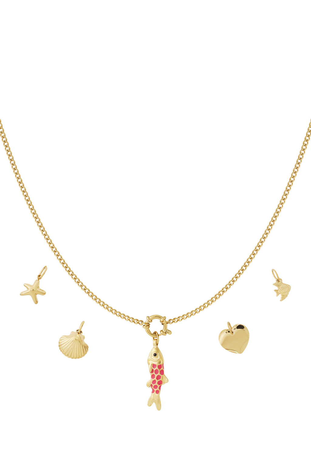 Collana fai da te a forma di pesce