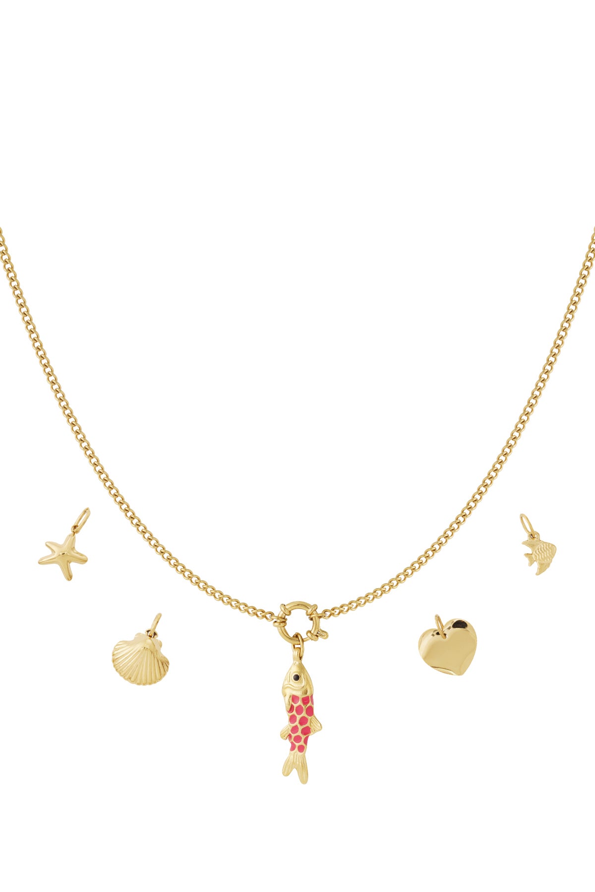 Collana fai da te a forma di pesce