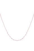 Collana a spirale in cotone fai da te
