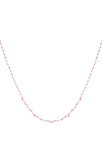 Collana a spirale in cotone fai da te