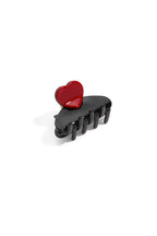 Fermagli per capelli a forma di cuore in acetato casual, accessori per San Valentino