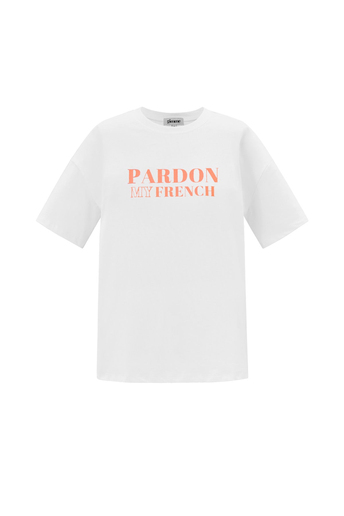 Cotton Maglietta Donna Casual Letters