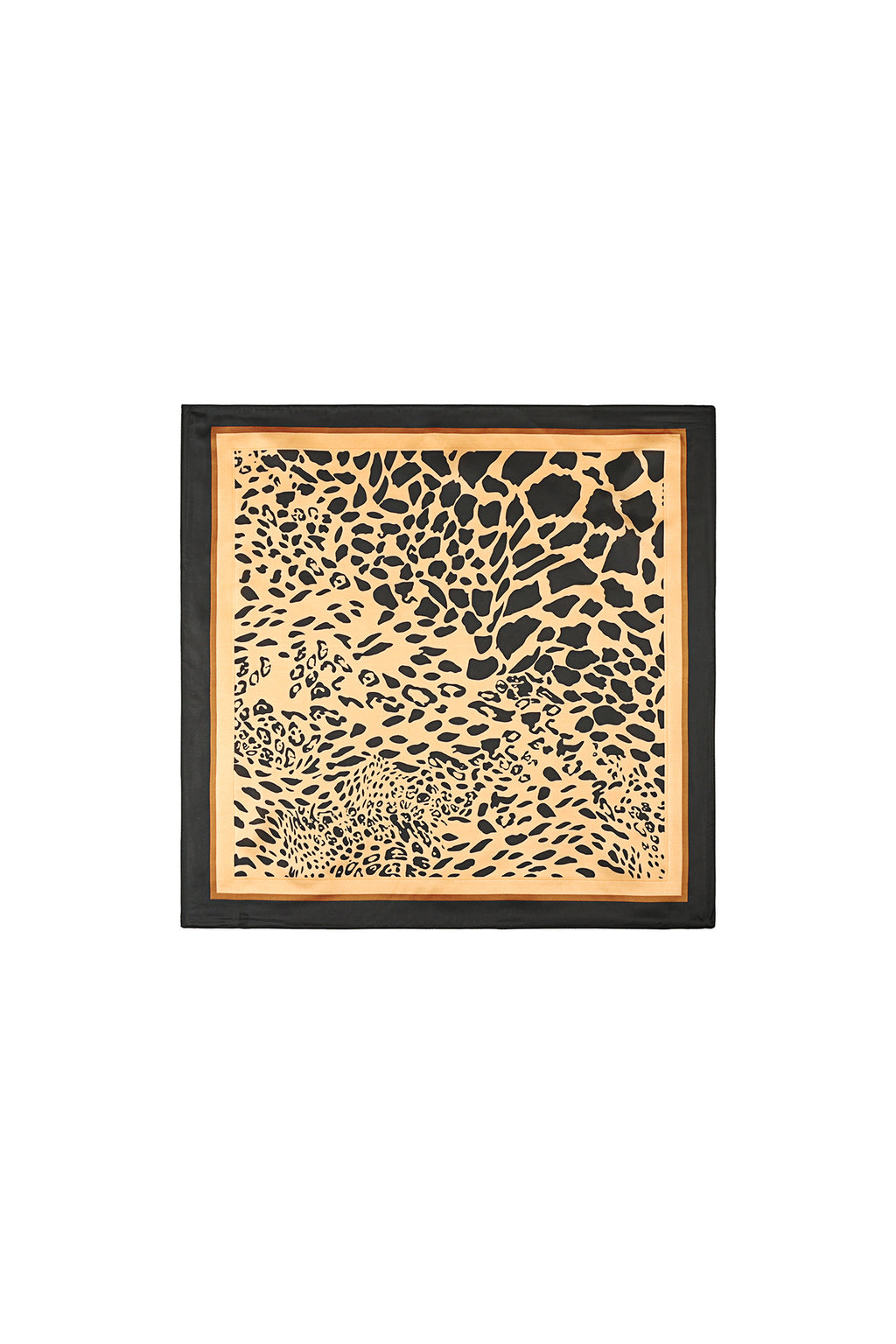 Sciarpe estive con stampa animalier, casual, in poliestere, accessori per tutti i giorni