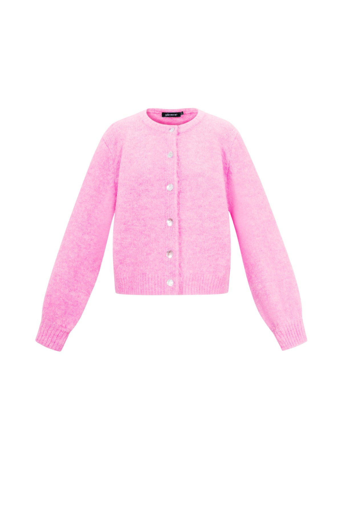 Cardigan Donna Intrecciato Fibra di Poliestere Casual Colore Puro Autunno/Inverno