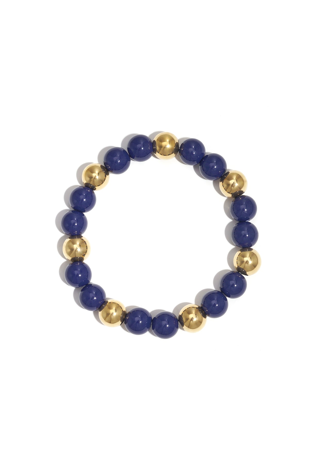 Braccialetti con perline in acrilico, perline, casual, quotidiani, semplici, serie di gioielli da donna-10mm