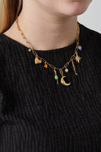 collana "ti amo fino alla luna e ritorno"