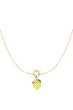 Collana con fiori di limone