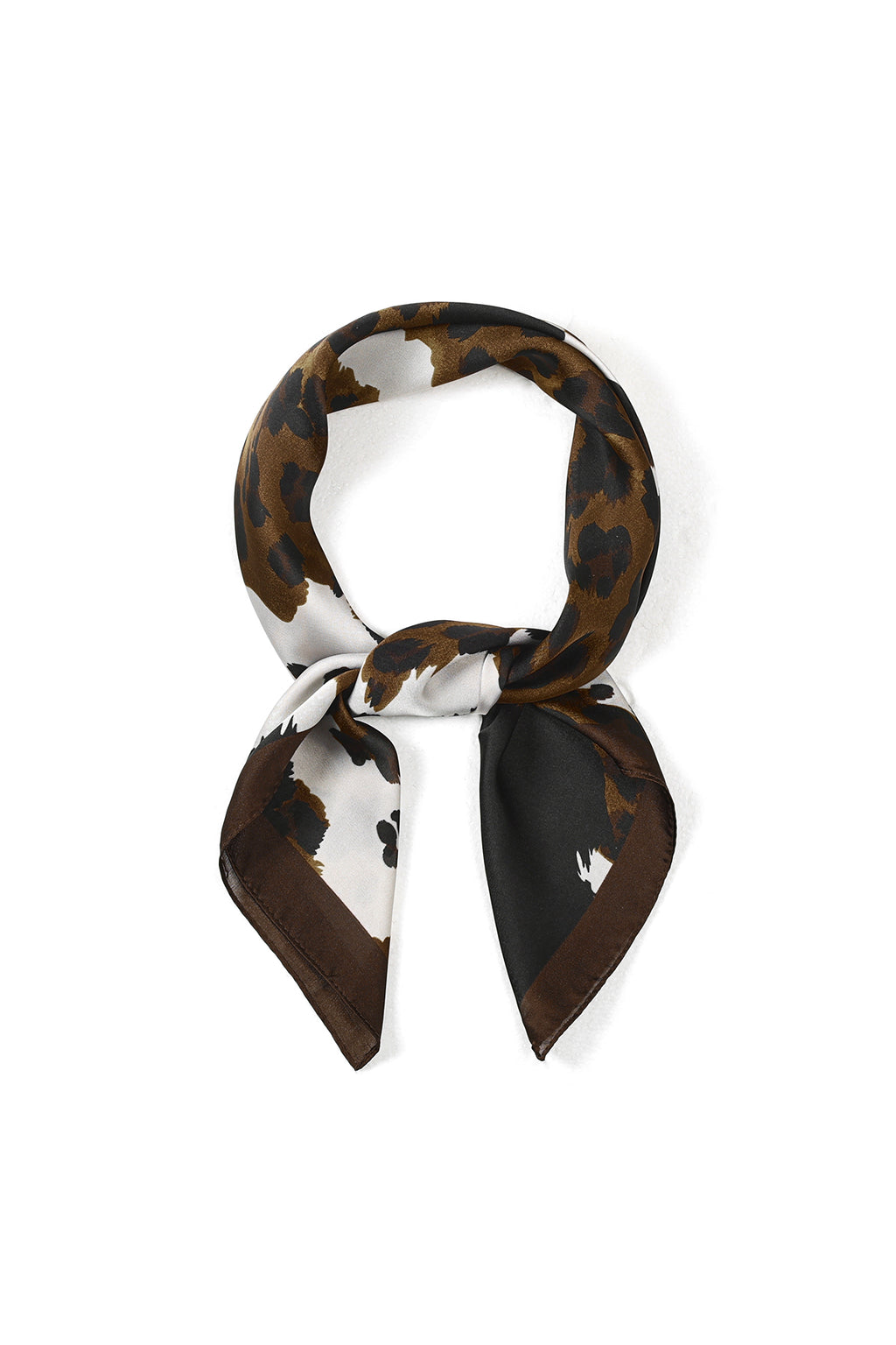 Sciarpe estive con stampa animalier, casual, in poliestere, accessori per tutti i giorni