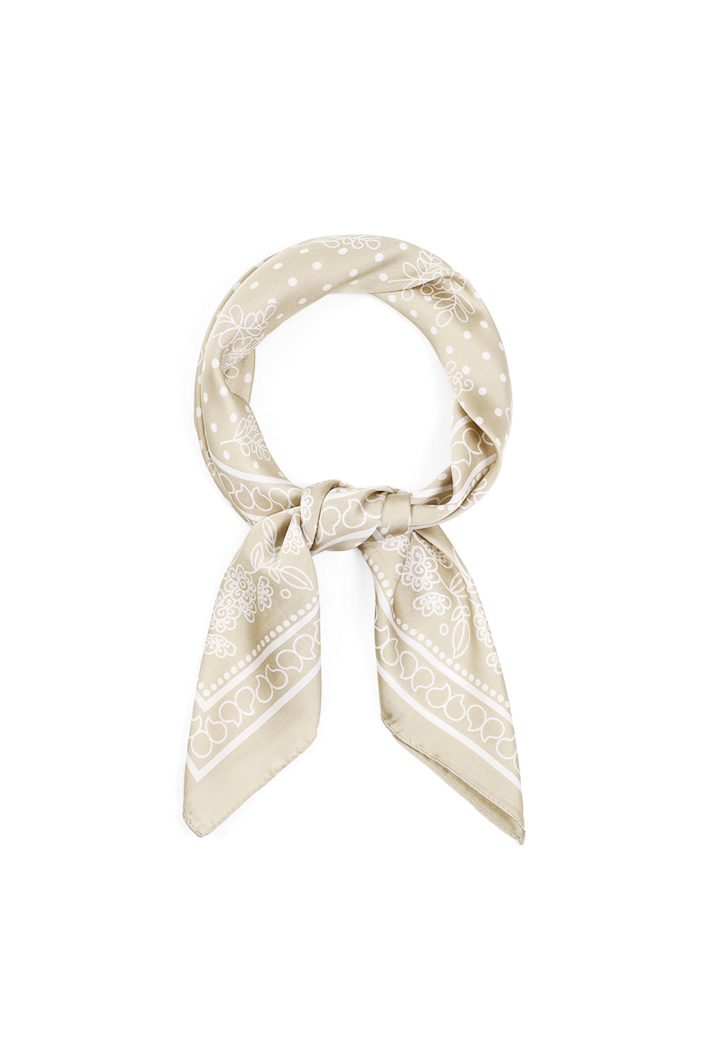 Sciarpe estive a pois, casual, in poliestere, accessori quotidiani