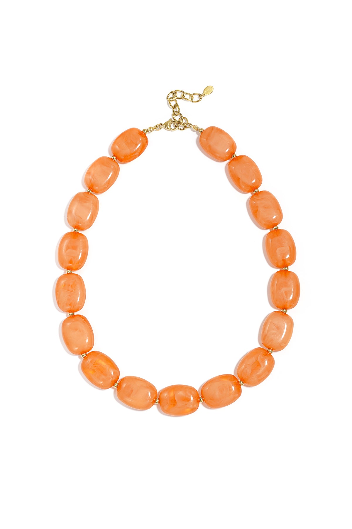 Collana con perle squoval