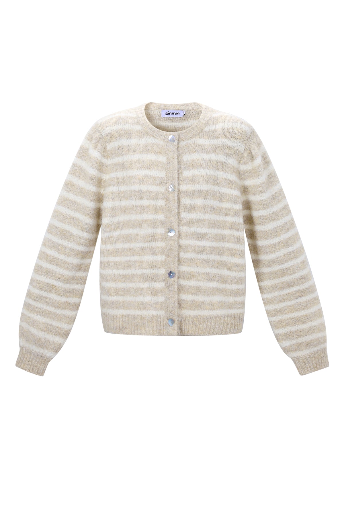 Cardigan a righe