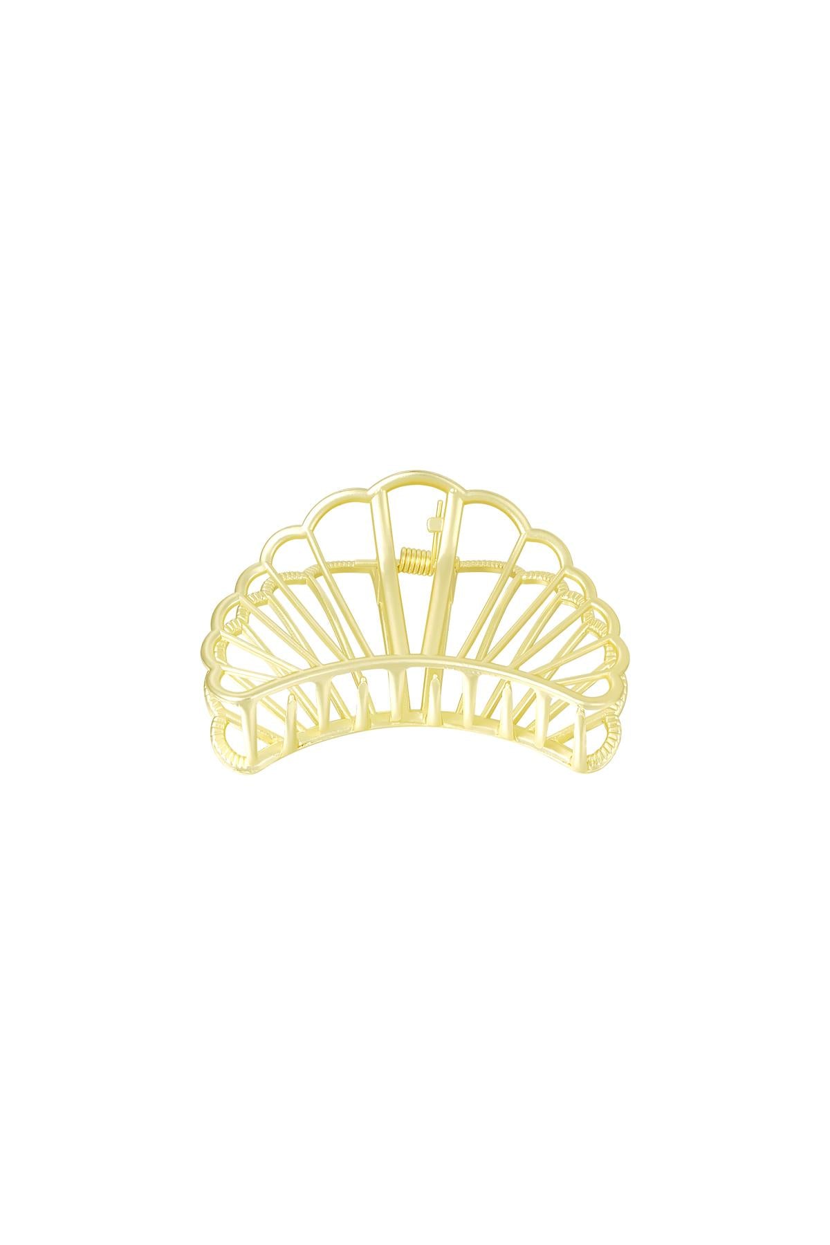Hairclip Selma Vintage gold Metal