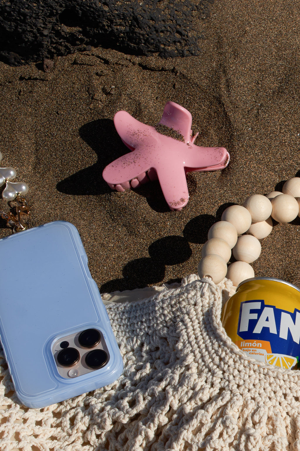 Fermagli per capelli a forma di stella marina in plastica quotidiana Accessori quotidiani