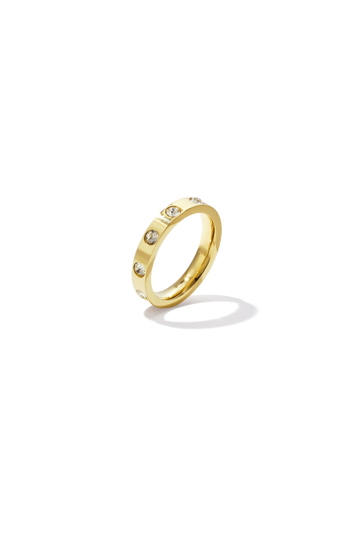 Anello con pietre minimaliste