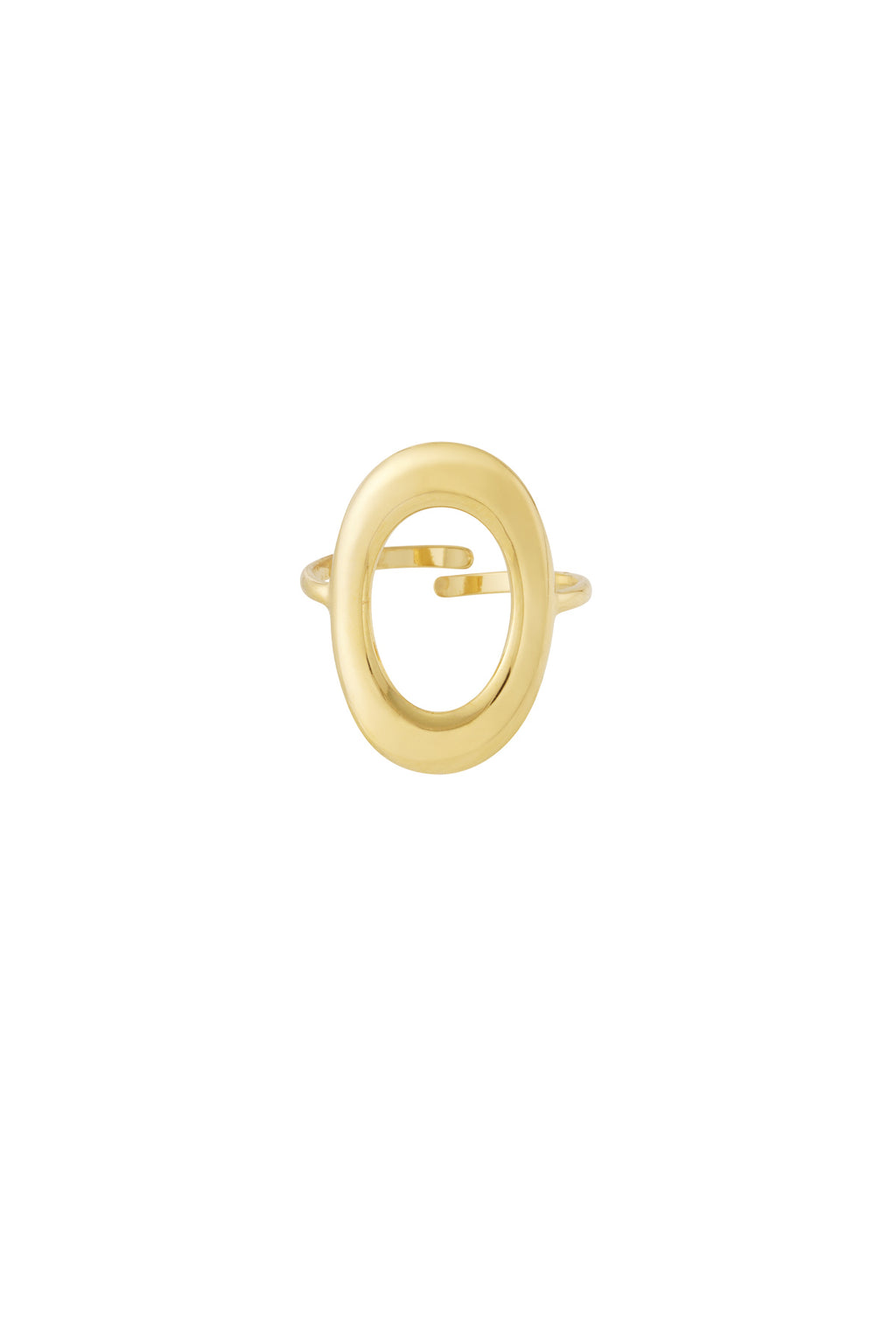 Anello ovale taglia unica