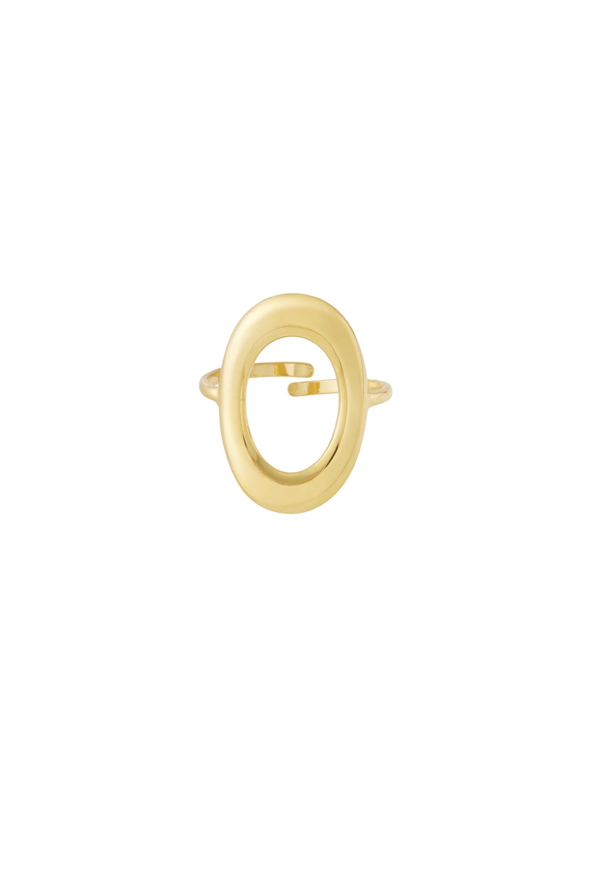 Anello ovale taglia unica