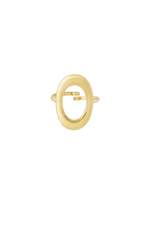 Anello ovale taglia unica