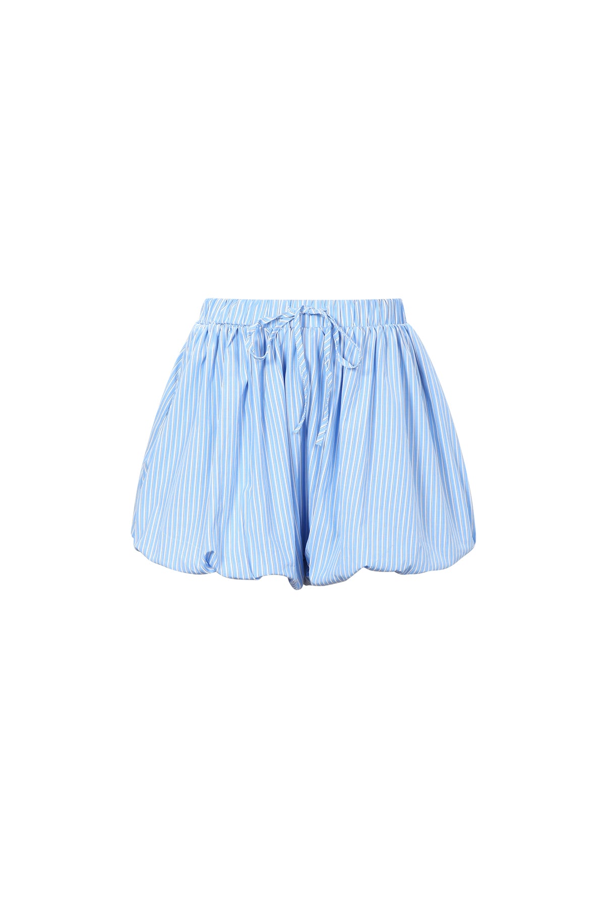 Woven Cotton Shorts Donna Casual Stripes
