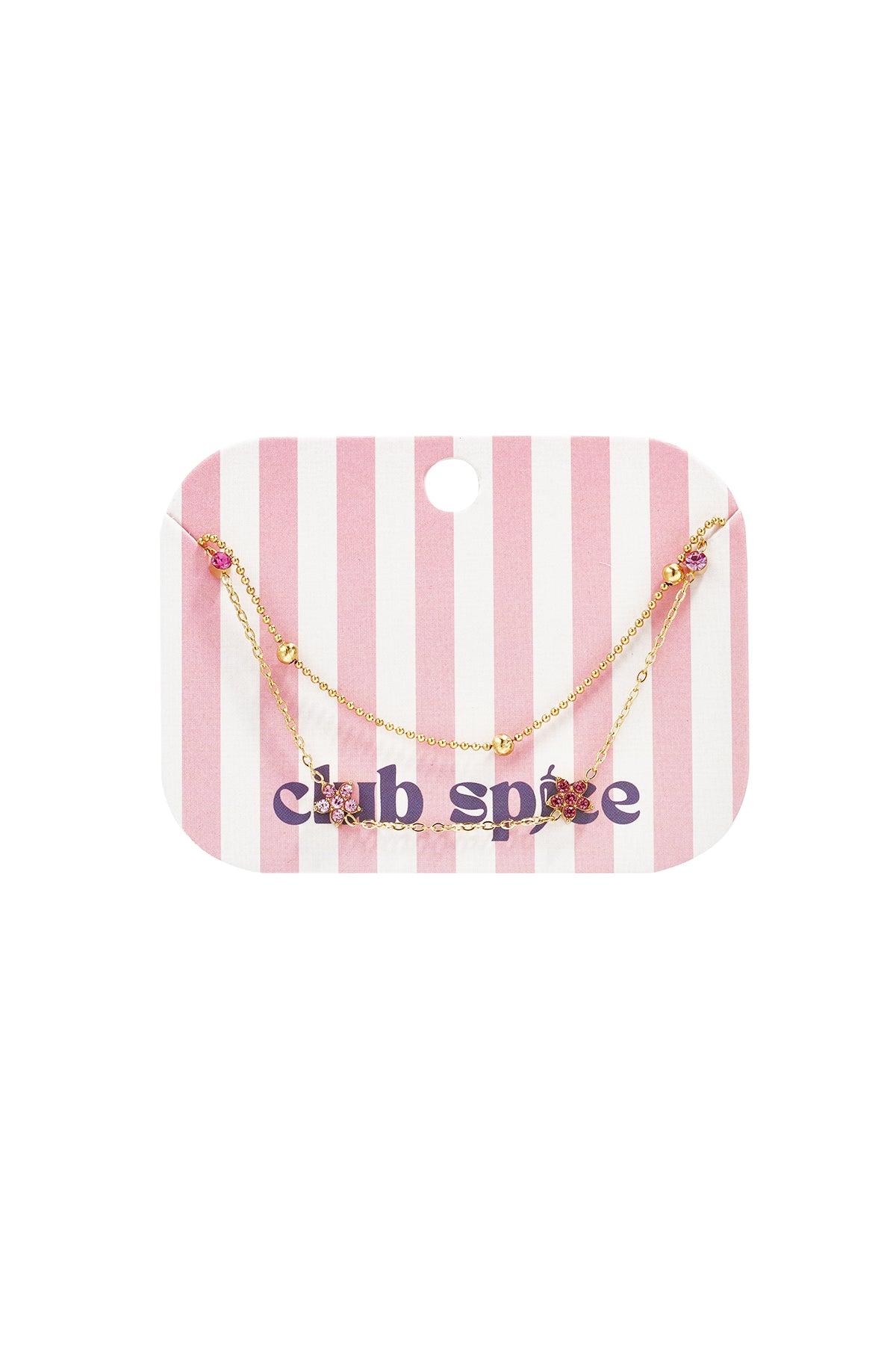 Bracciale con pietre colorate e fiori