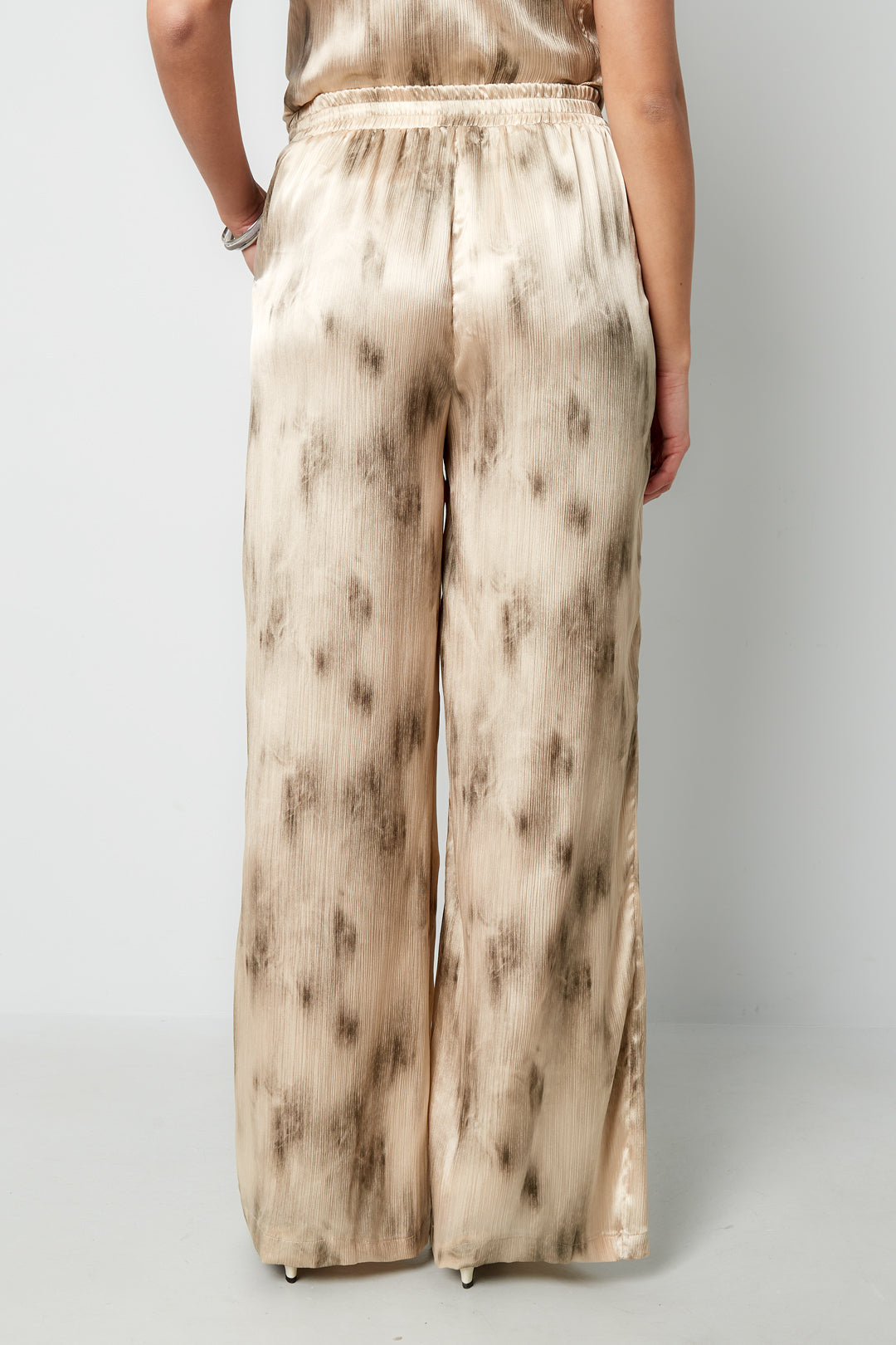 Pantaloni larghi donna tessuti casual Tie-dye Primavera/Estate
