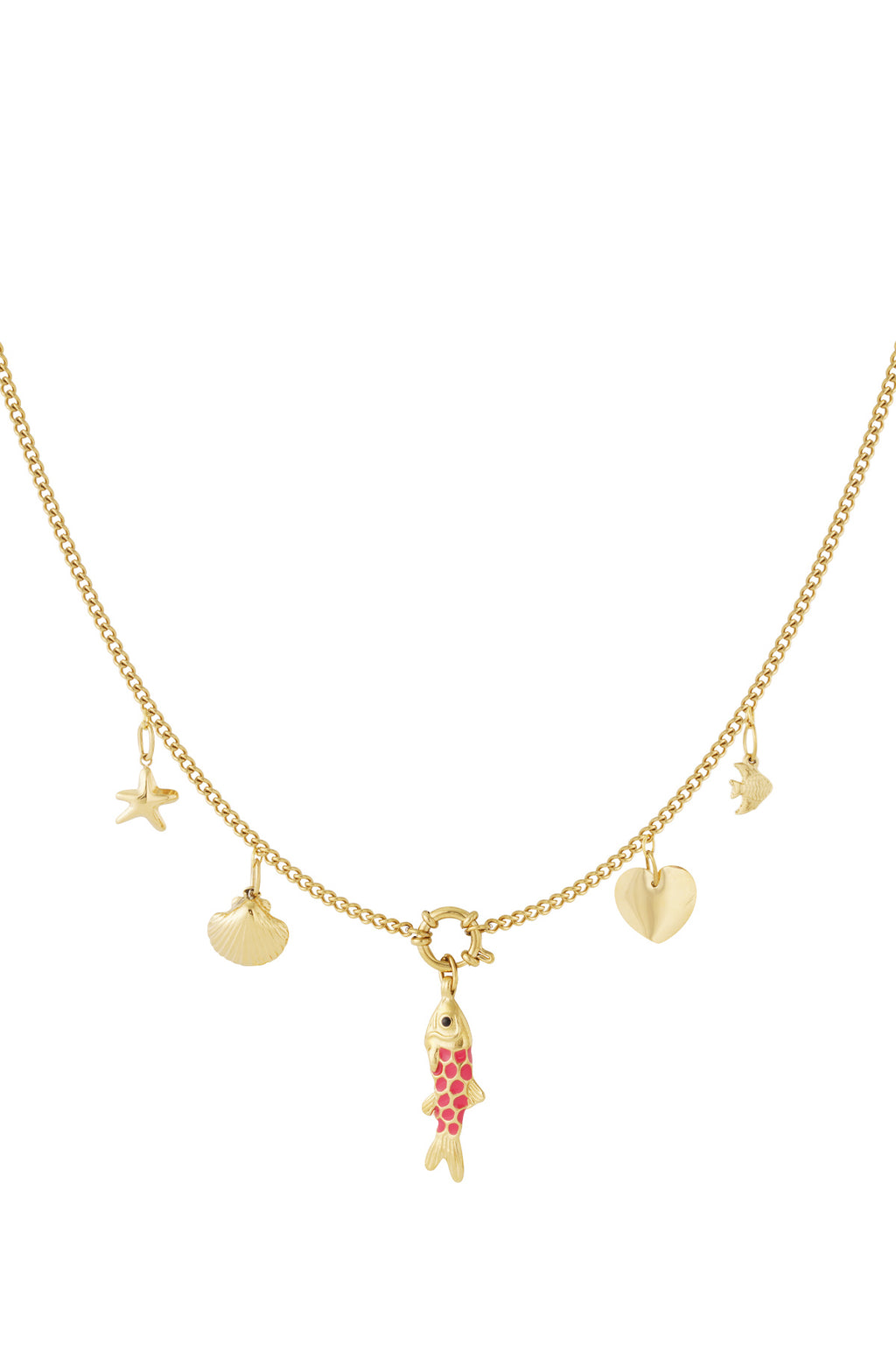 Collana fai da te a forma di pesce