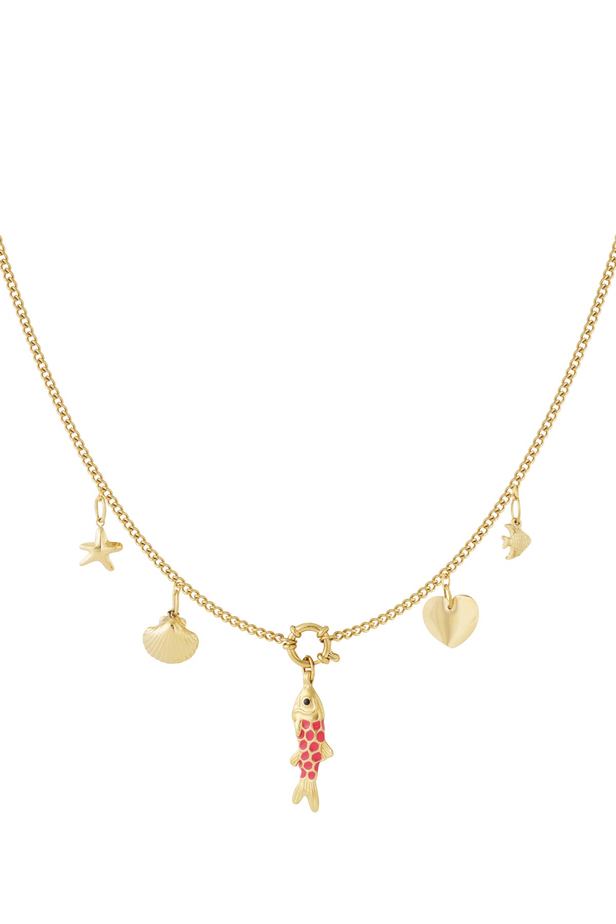 Collana fai da te a forma di pesce
