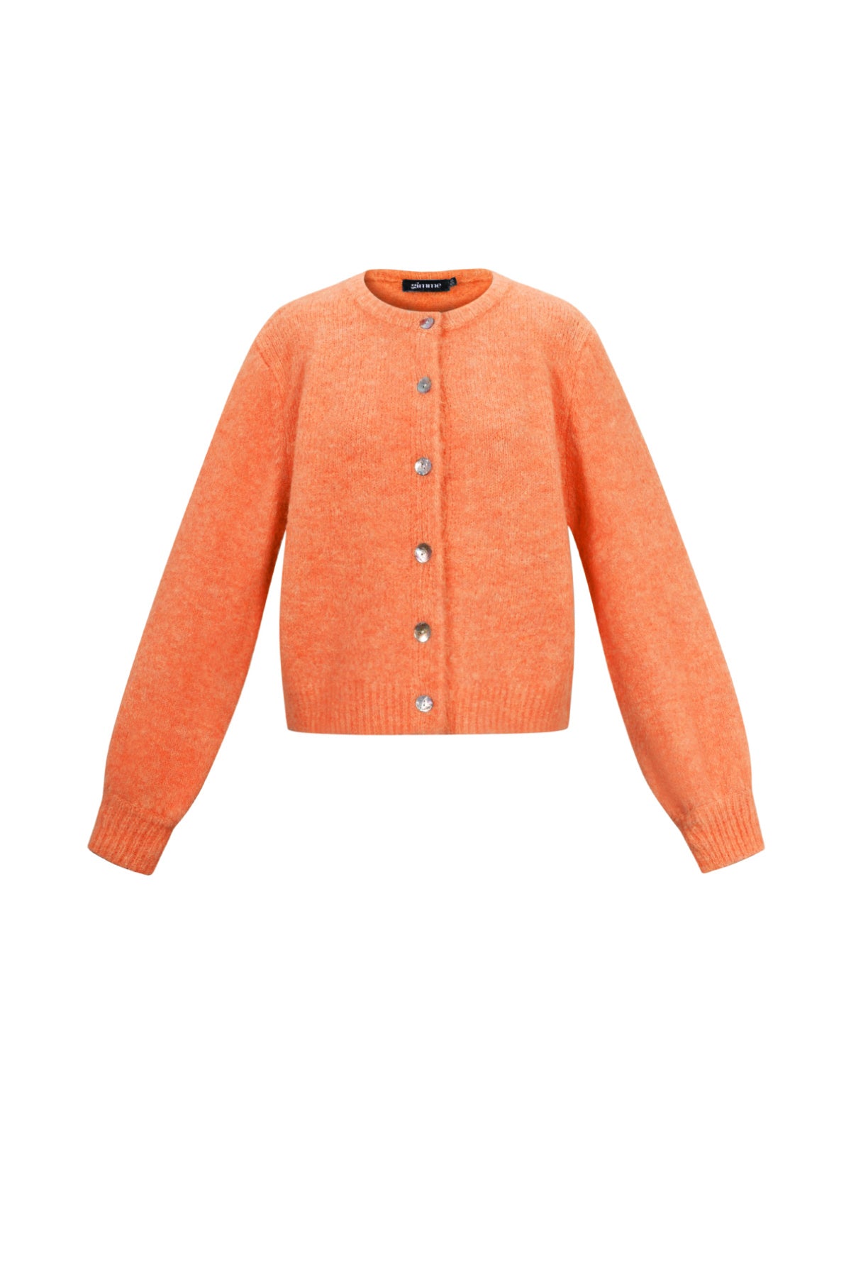 Cardigan Donna Intrecciato Fibra di Poliestere Casual Colore Puro Autunno/Inverno