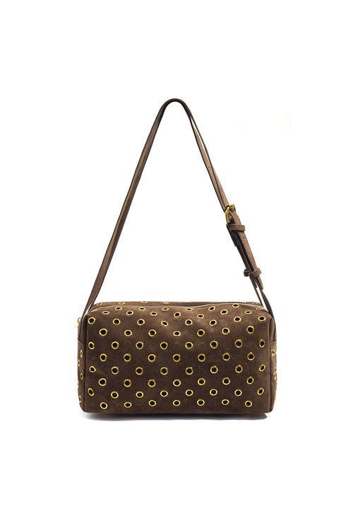 Borse a tracolla traforate, casual, in poliestere, accessori quotidiani