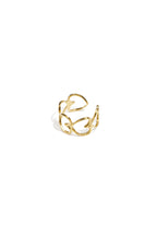 Elegante anello con cuori