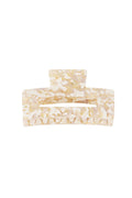 Fermaglio per capelli con stampa Beige Sheet Material