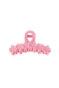 Fermacapelli fiori in fila - crema Plastica
