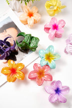 Fermaglio per capelli con fiore sfumato Hawaii Love