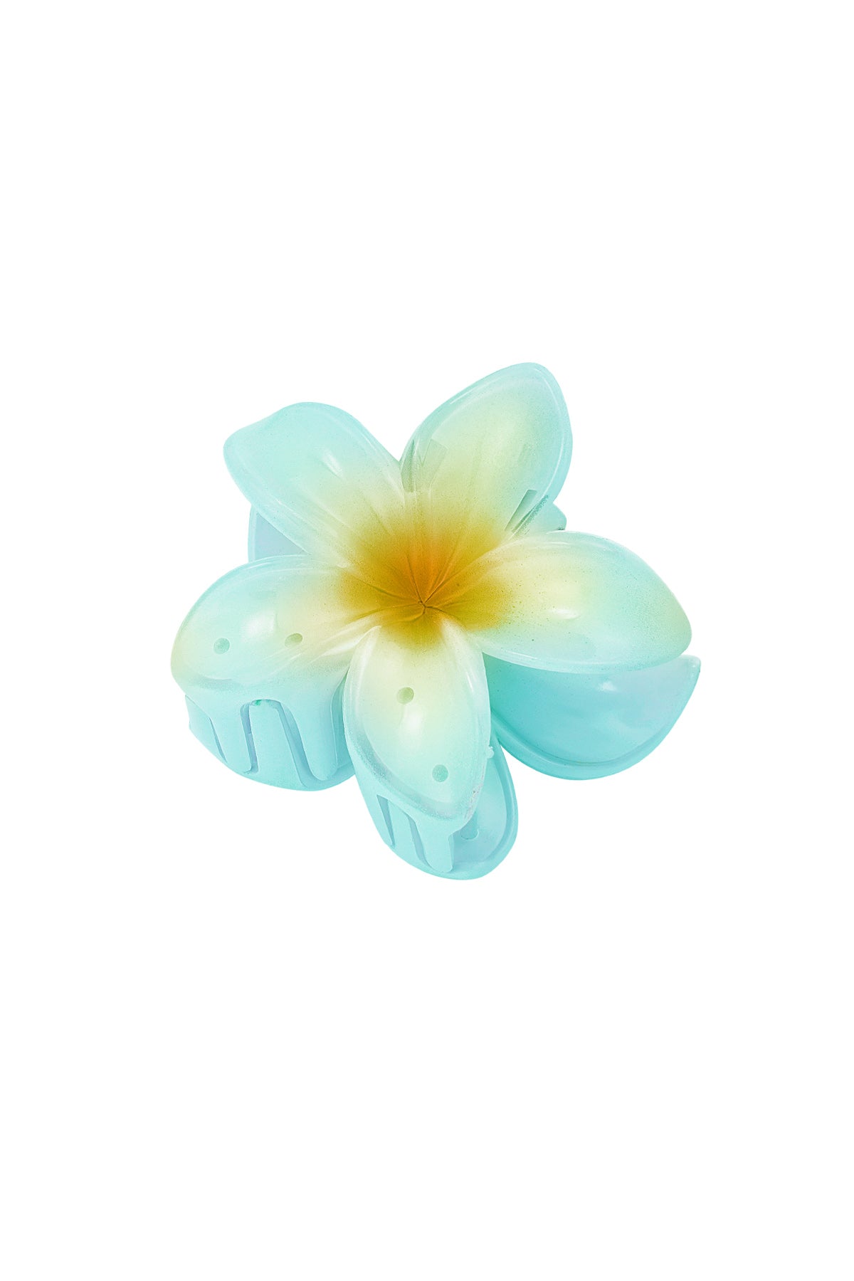 Fermaglio per capelli con fiore sfumato Hawaii Love