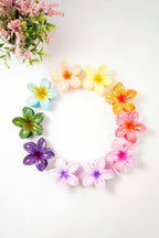 Fermaglio per capelli con fiore sfumato Hawaii Love