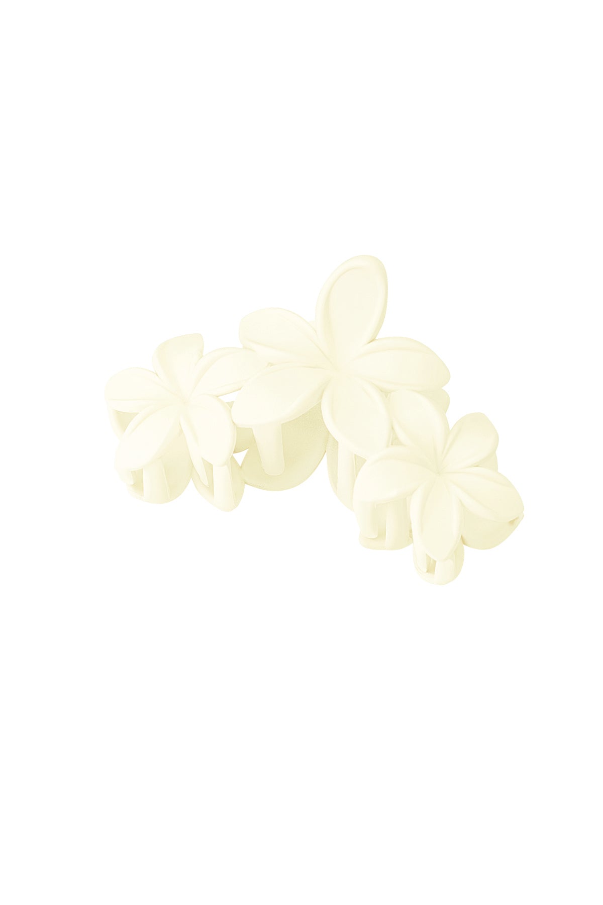 fermaglio per capelli con fiori grandi - rosa zucchero filato