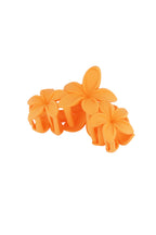 fermaglio per capelli con fiori grandi - rosa zucchero filato