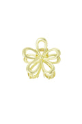 Fermaglio per capelli Flower Power - dorato