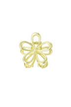 Fermaglio per capelli Flower Power - dorato