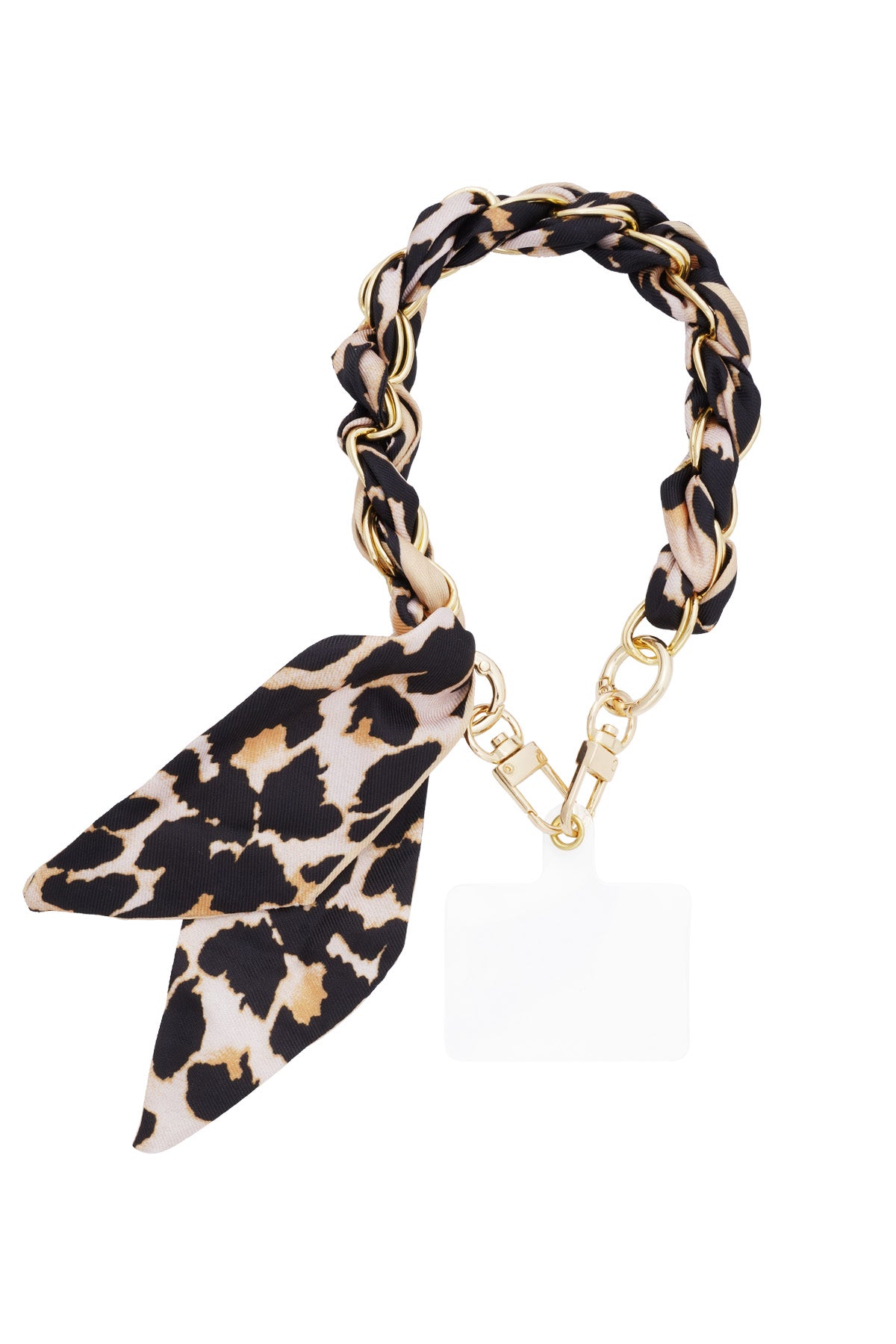 Cavo telefonico cuore selvaggio-Colore beige oro