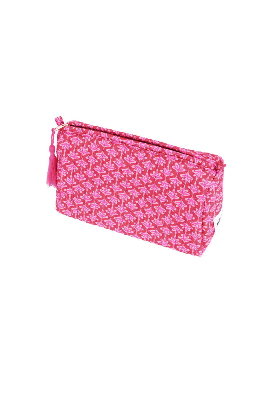 Borsa per il trucco floreale media