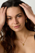 collana a pallina piccola con cuore