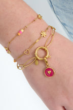 Braccialetti a catena in acciaio inossidabile, fai da te, semplici, quotidiani, serie di gioielli da donna