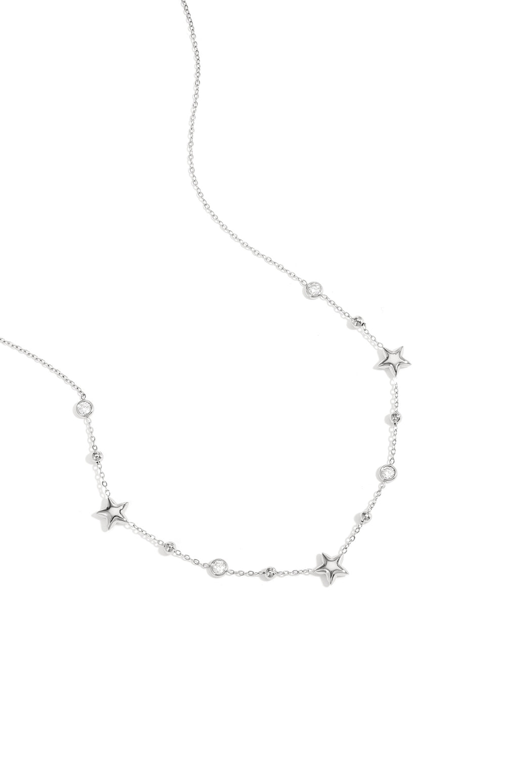 Collana con stelle e pietre