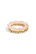 Bracciale con perline organiche