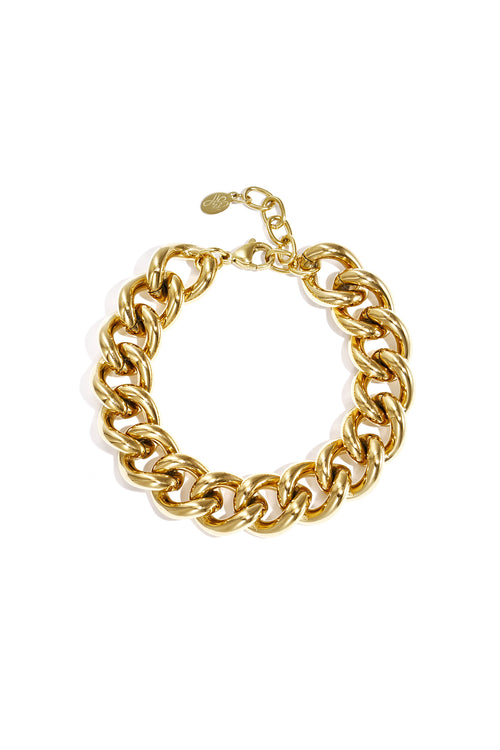 Bracciale con maglie importanti