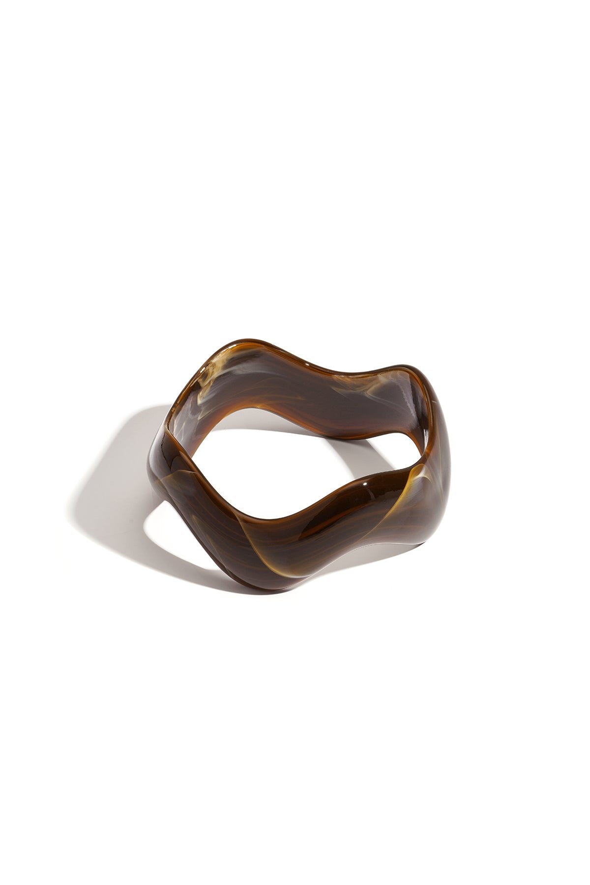 Braccialetti in acrilico di forma irregolare, casual, quotidiani, semplici, gioielli da donna