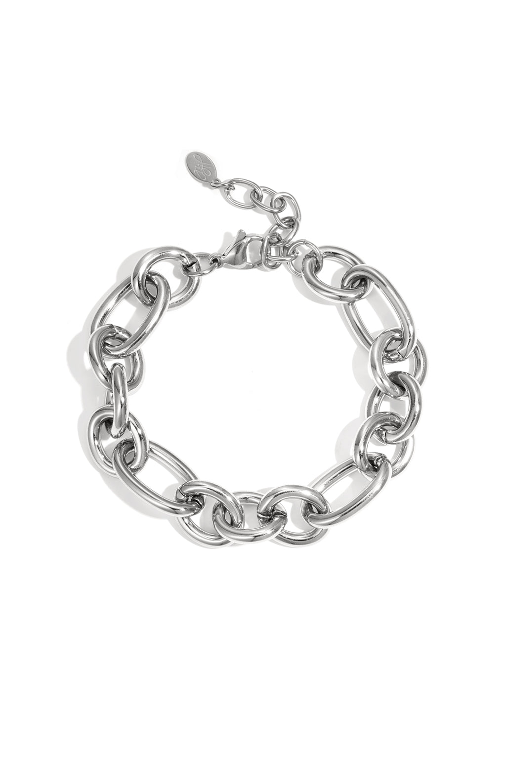 Bracciale con maglie rotonde