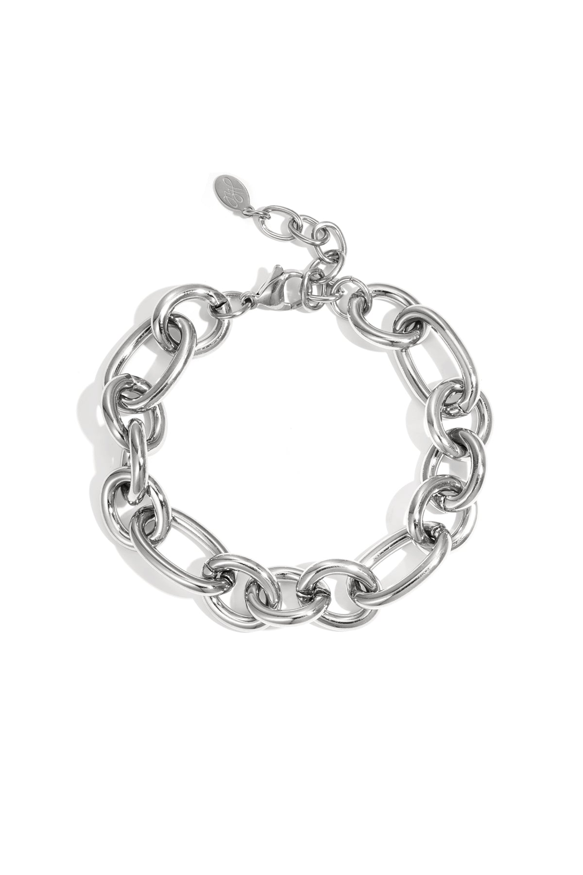 Bracciale con maglie rotonde